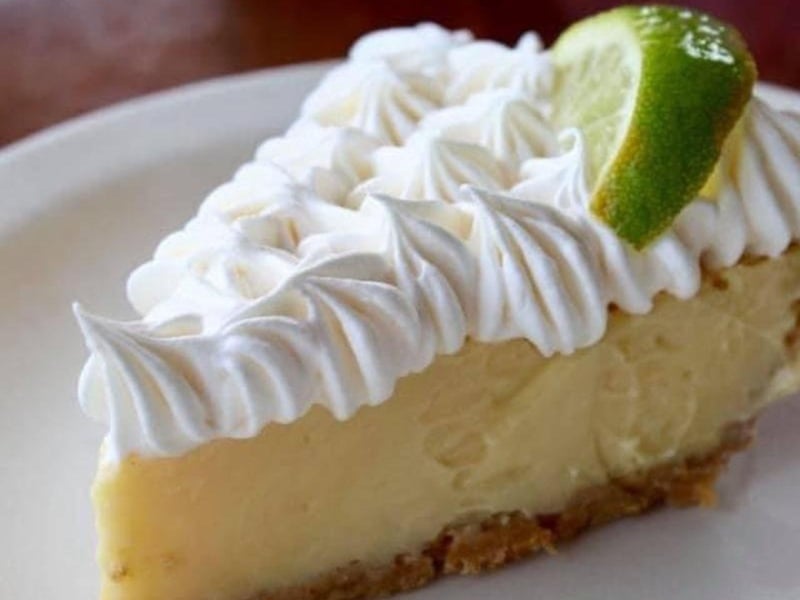 Key Lime Pie from AJs on the Bayou in Fort Walton Beach, Florida