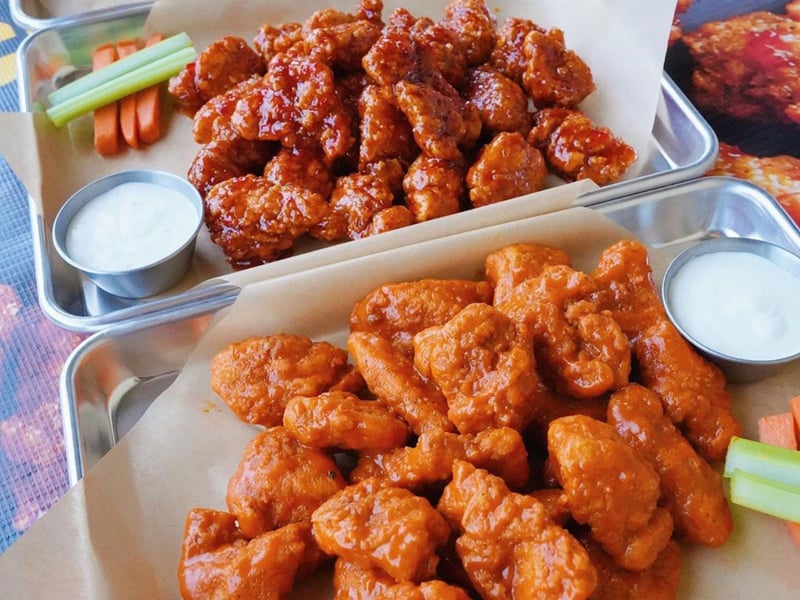 Delicious chicken wings at Buffalo Wild Wings Bar and Grill