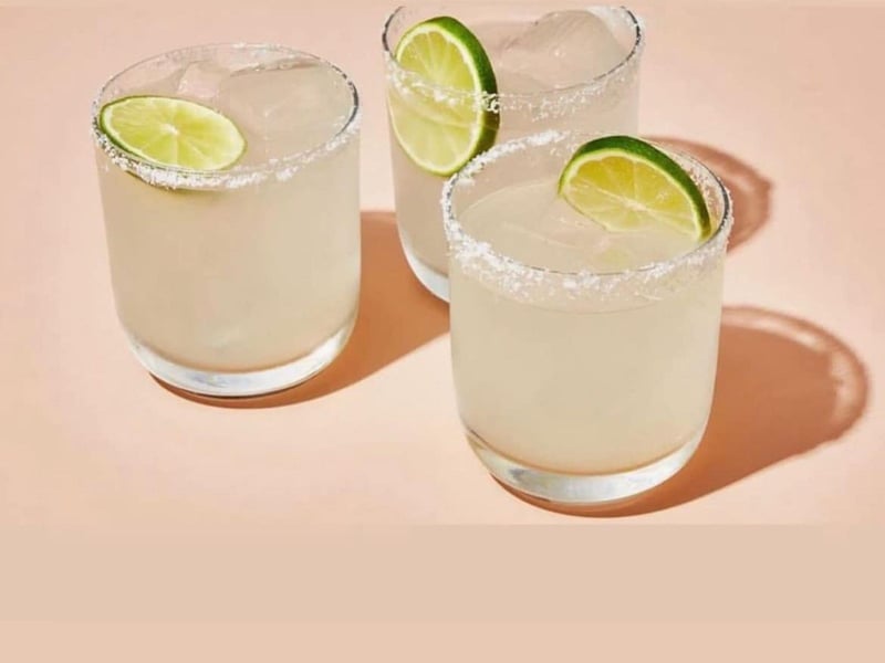 Margaritas from Burrito del Sol in Fort Walton Beach, Florida