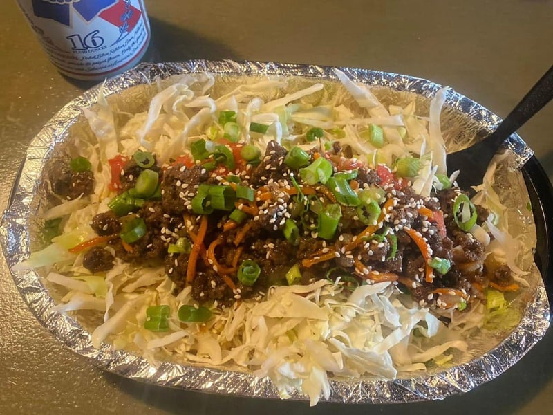 The special bulgogi beef bowl from Burrito del Sol