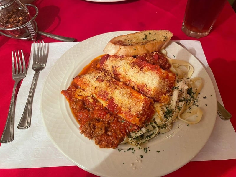 The manicotti from Magnolia Grill