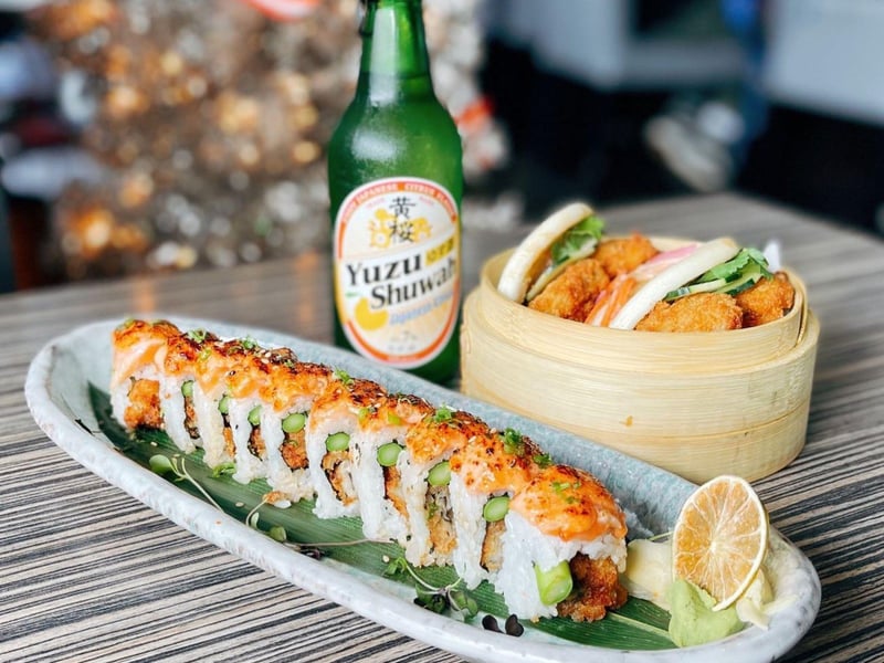 520706 Sushi And Bao Buns At Soi Bistro In Fort Walton Beach, Florida