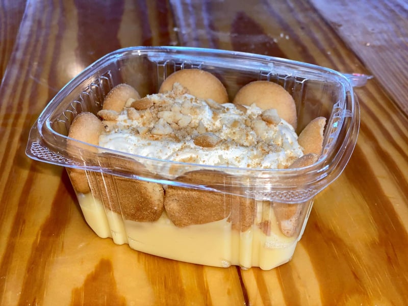 Banana pudding from Stewbys Seafood Shanty in Fort Walton Beach, Florida
