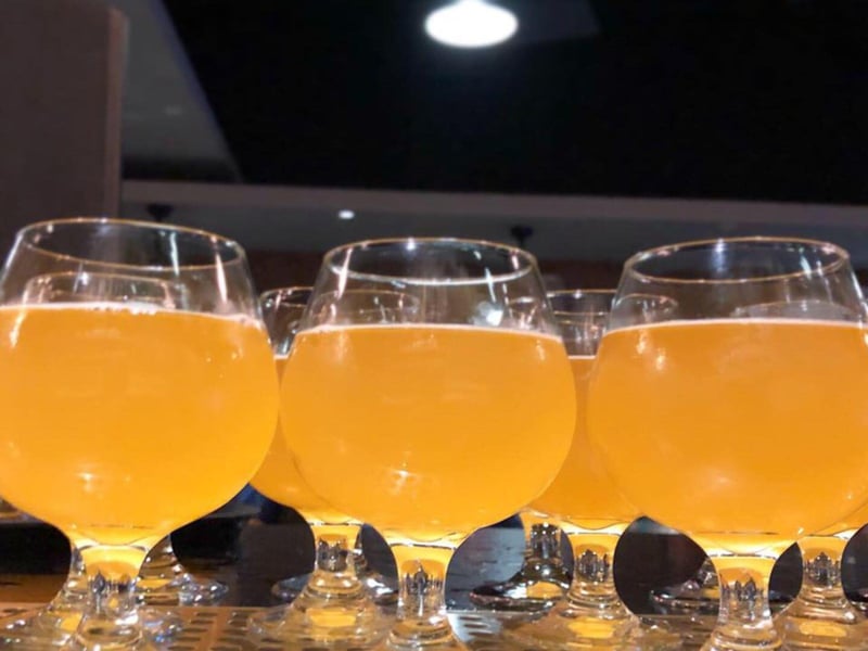 Draft beers at The Craft Bar in Fort Walton Beach, Florida