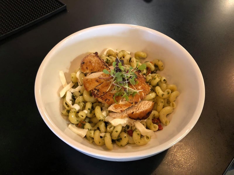 Pesto pasta from The Craft Bar