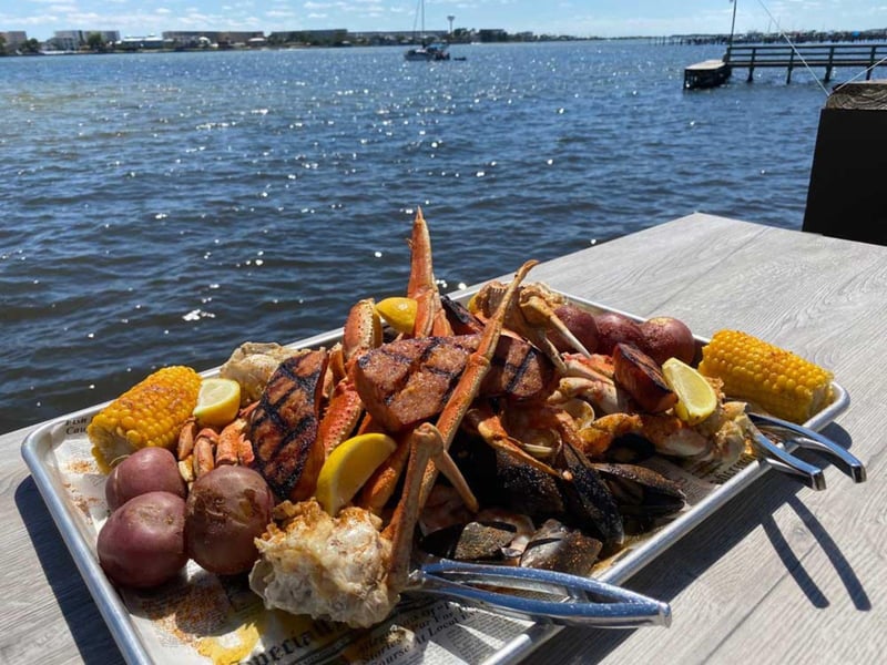 The captains bucket at The Shack