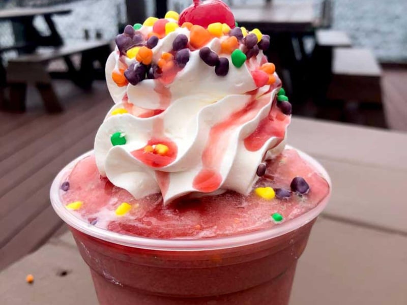 The Nerd Slushi at The Shack in Fort Walton Beach, Florida