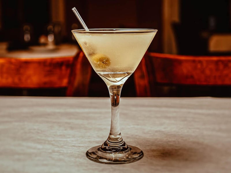 A cocktail at Alis Bistro in Fort Walton Beach, Florida