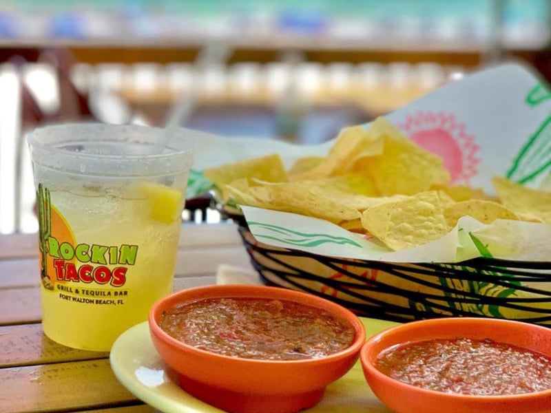 Homemade chips with madefromscratch salsa