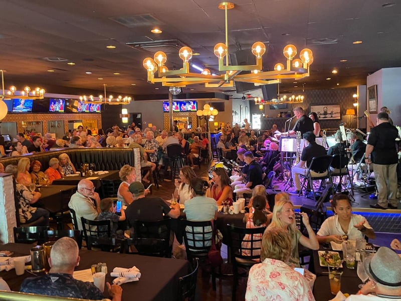 The dining room at Jake  Henrys in Fort Walton Beach, Florida