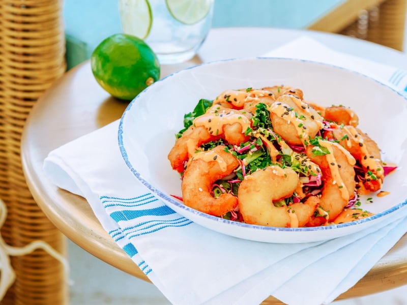 The Boom Boom Shrimp at The Remedy in Fort Walton Beach, Florida