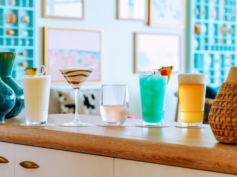 Cocktails from The Remedy in Fort Walton Beach, Florida