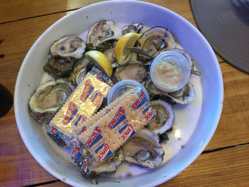 Oysters at Hole in the Wall Seafood and Raw Bar