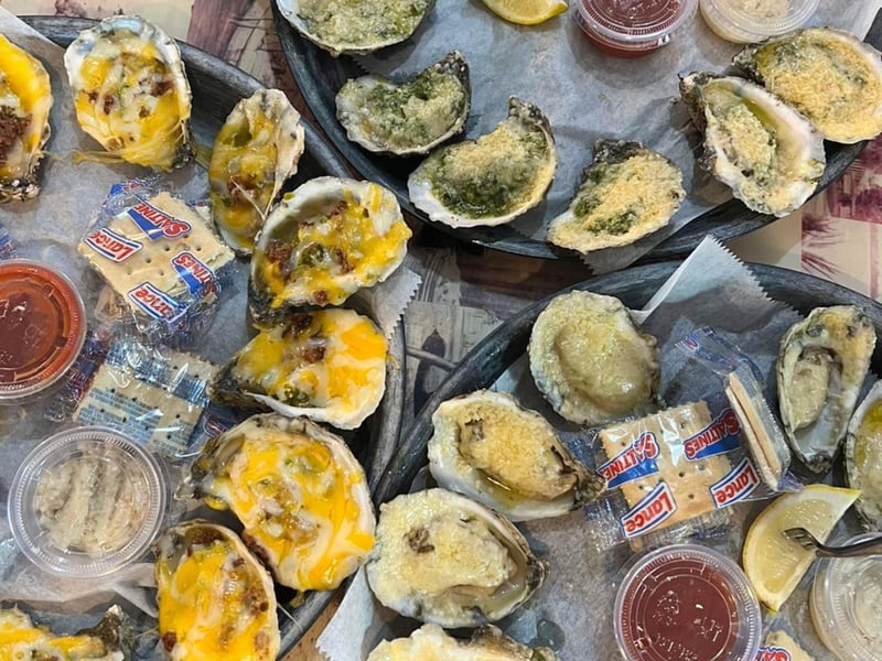 Oysters at Half Shell Dockside