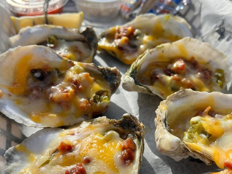 The Triple Trae oysters