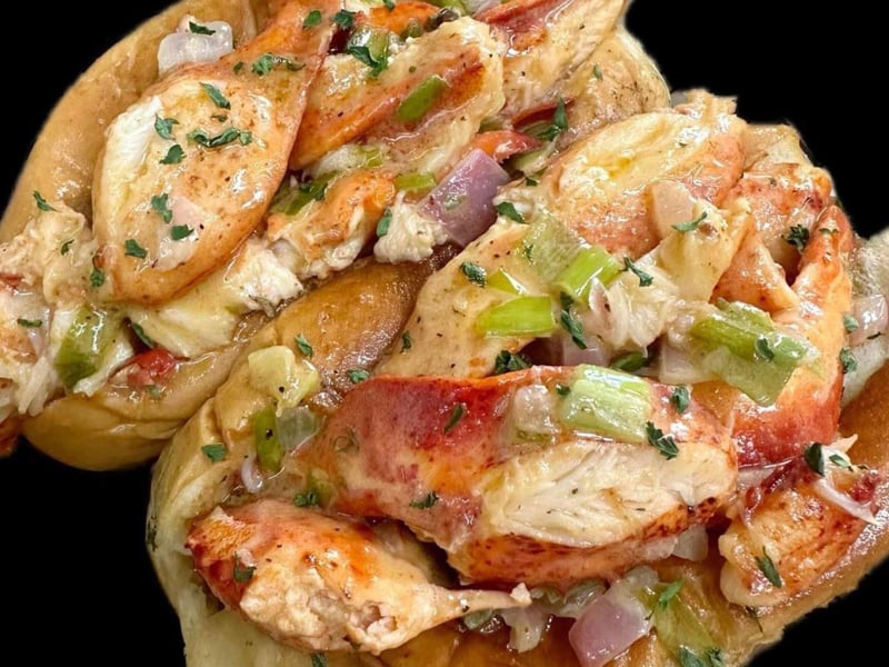Lobster rolls from Cone Heads