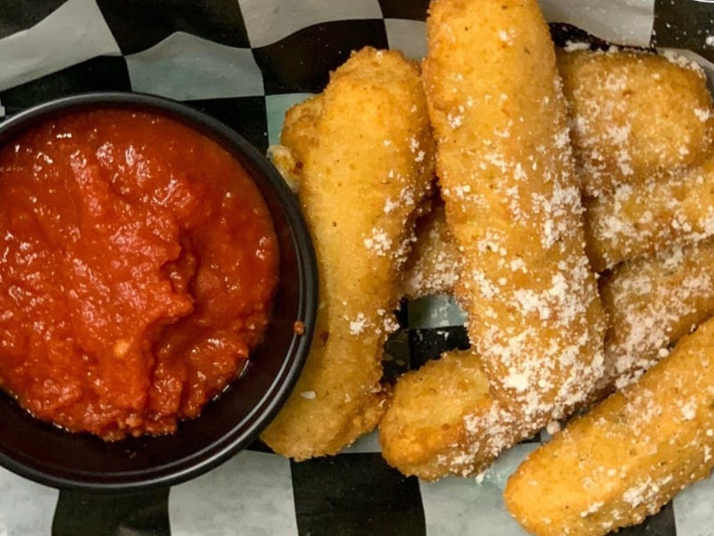 Mozzarella sticks from LongBills on Cape San Blas