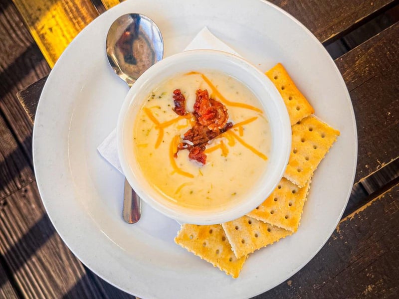 Broccoli cheddar soup