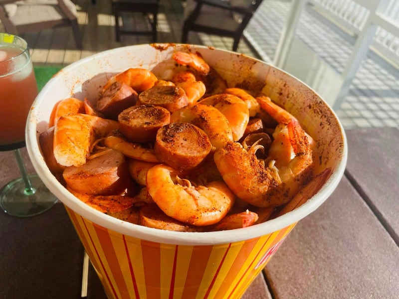 The Low Country Boil at Skullys in Cape San Blas