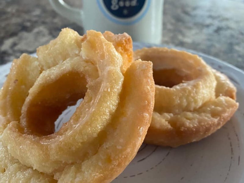 Famous cake donuts at Webers