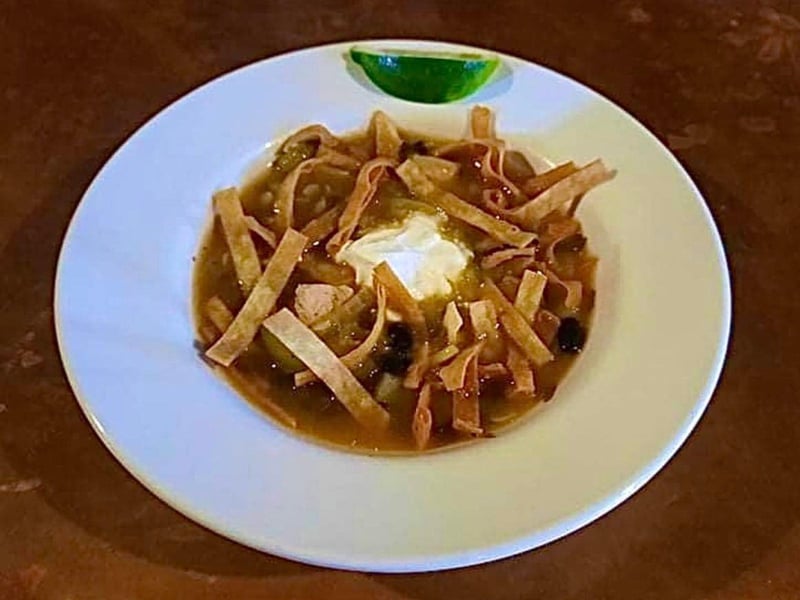 Tortilla soup from Provisions