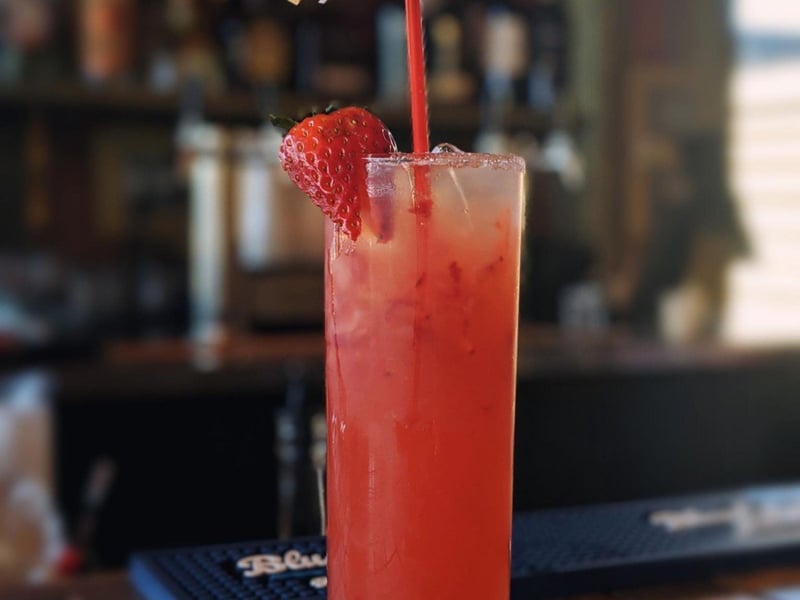 A cocktail at Joe Mamas Wood Fired Pizza in Port St. Joe, Florida