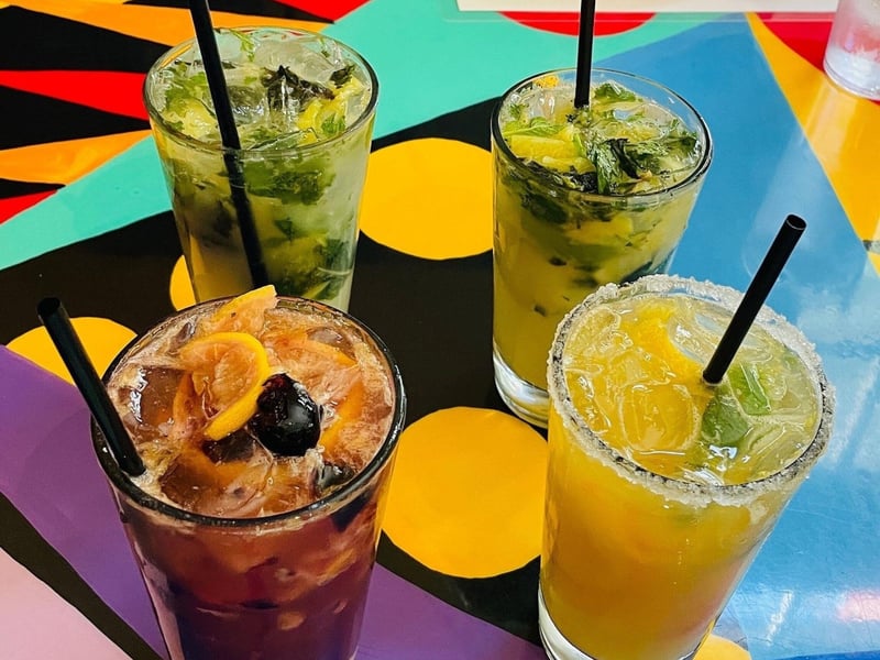 Cocktails at Chanticleer Eatery in Santa Rosa Beach, Florida