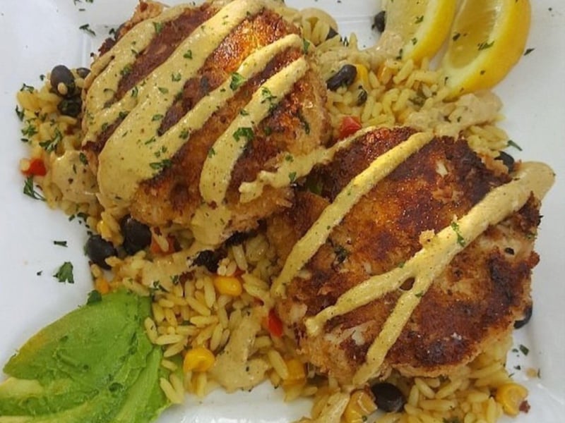 Crab cakes from Chanticleer Eatery