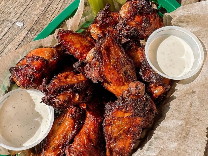 Chicken wings from Chiringo in Santa Rosa Beach, Florida