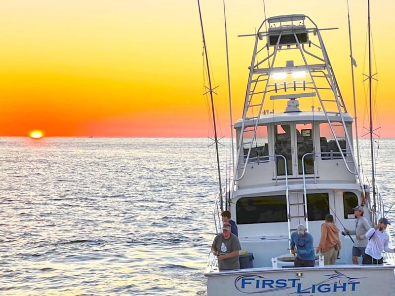 First Light on the water in Destin, Florida