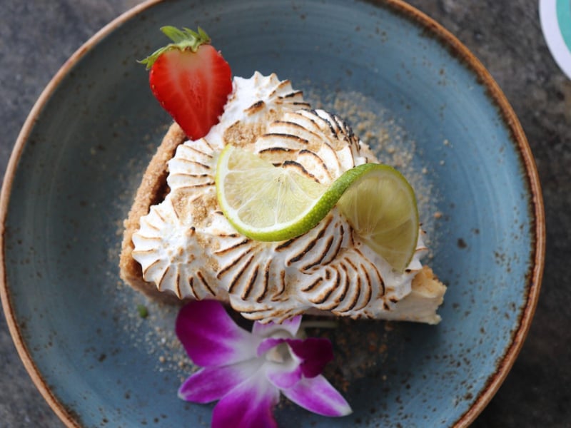 Key lime pie from Fish Out of Water