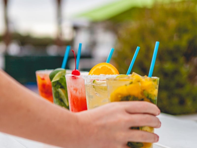 Cocktails at Great Southern Cafe in Seaside, Florida