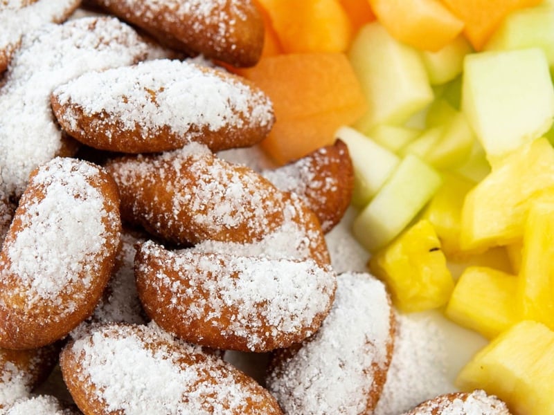 Beignets at Great Southern Cafe in Seaside, Florida