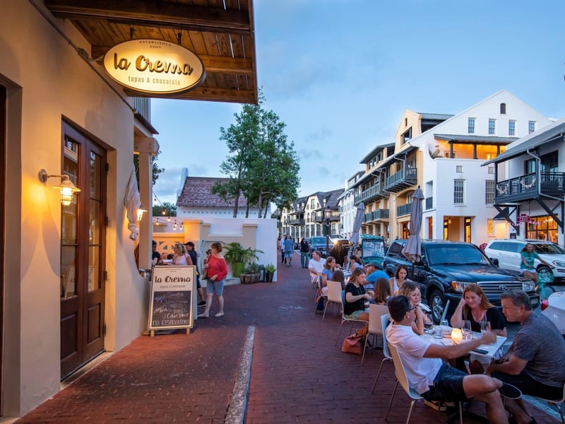 La Crema in Rosemary Beach, Florida