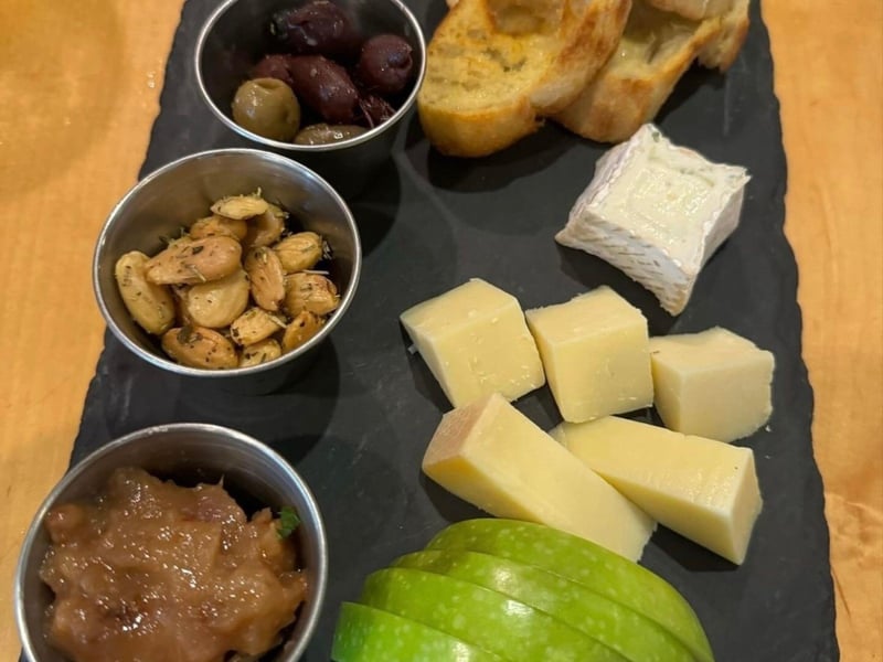 The La Crema cheese tasting