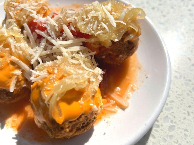 Albondigas at La Crema in Rosemary Beach, Florida