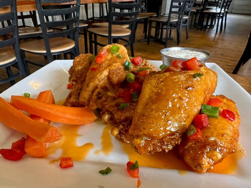 Bonein wings at Local Catch Bar and Grill in Santa Rosa Beach, Florida