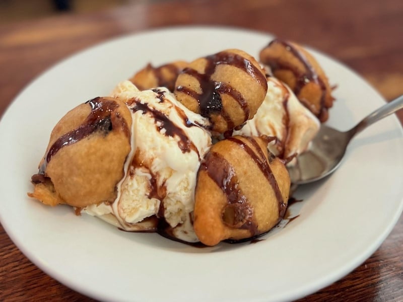 Fried oreos