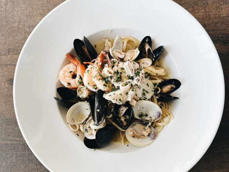 The Linguine Fruitti di Mare