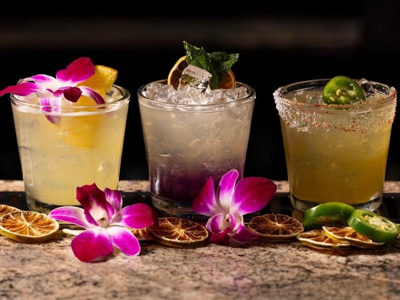 Cocktails from Old Florida Fish House on Highway 30A