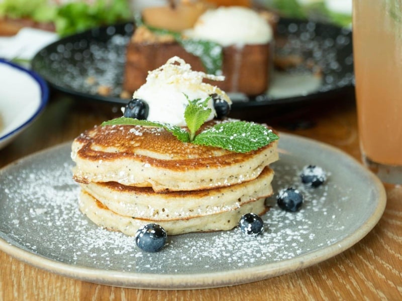 Pancakes at Pescado Seafood Grill  Bar
