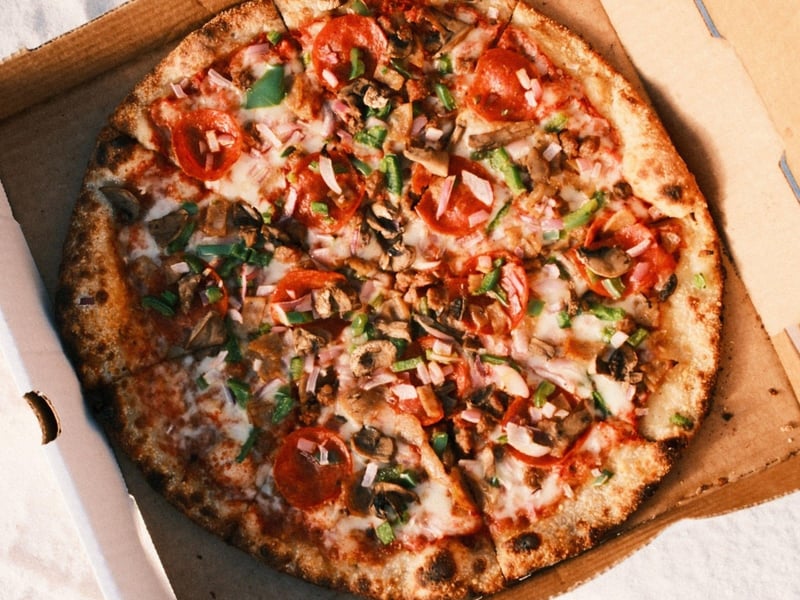 The One Mean Supreme from Pizza by the Sea, Gulf Place