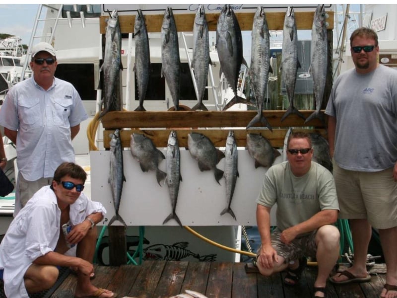 Show off your catch at Harborwalk Marina in Destin, Florida