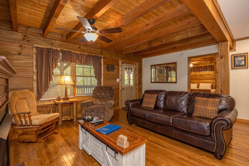 Living Room Seating at Tammys Place At Baskins Creek