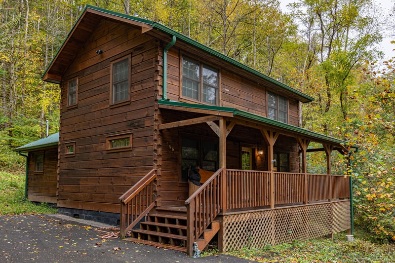 Cabin Exterior at Tammys Place At Baskins Creek