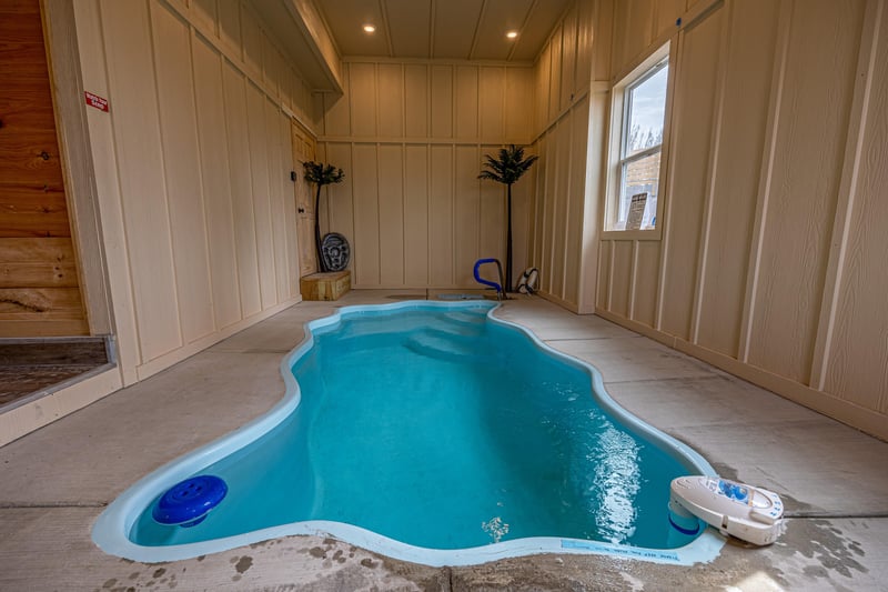 Swimming pool Mountain Pool  Paradise a Pigeon Forge cabin rental