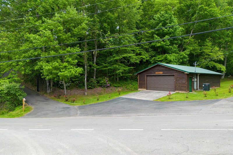 Entrance to Moonlit Mountain Lodge