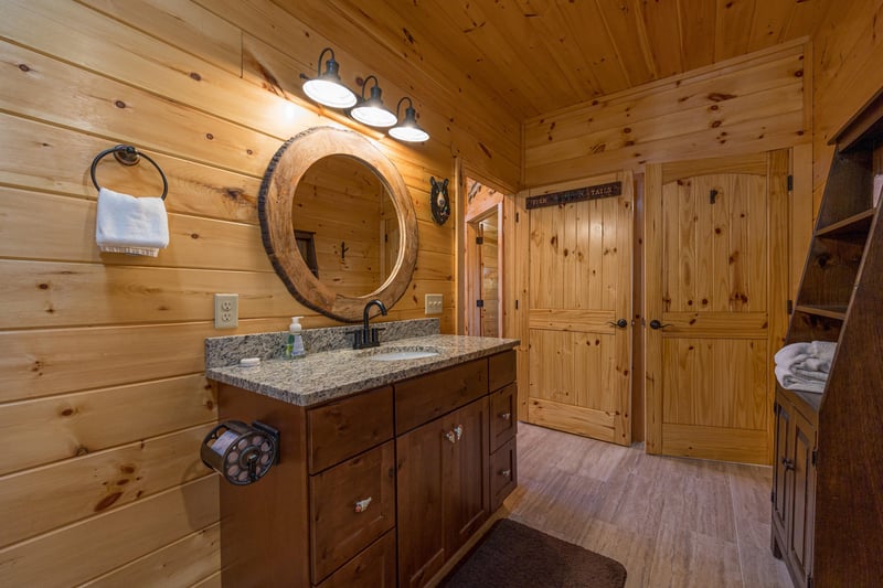 Bathroom Sink at Anglers Ridge