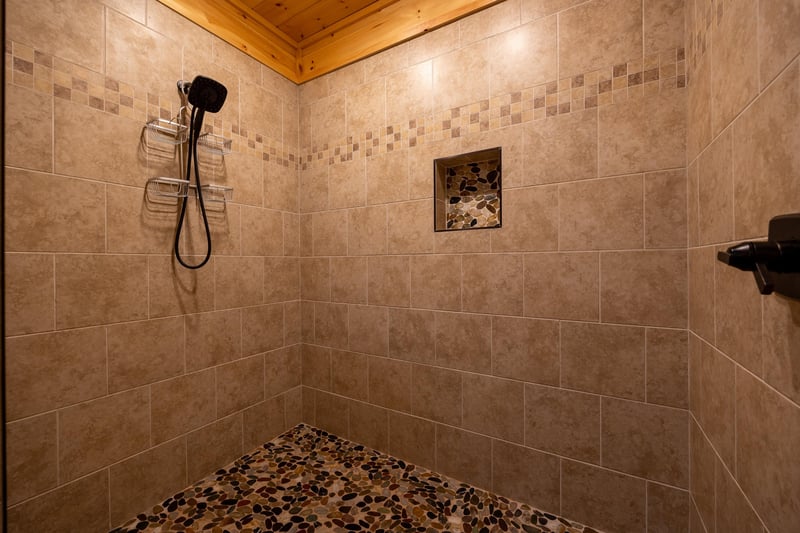 Bathroom with Walkin Shower at Anglers Ridge