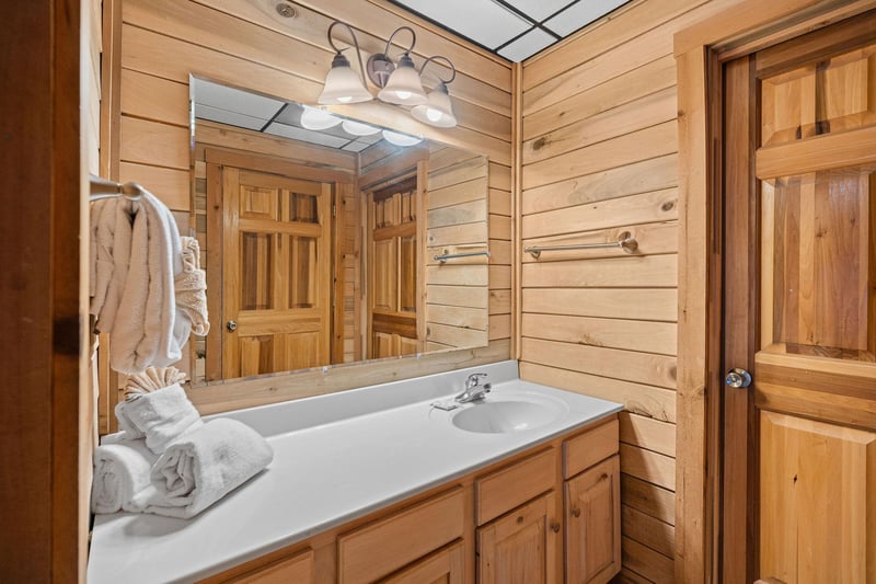 Attached Bathroom Sink